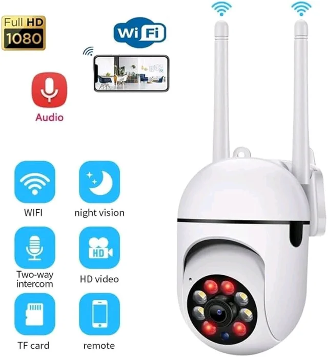1080P Dual PTZ WiFi Smart Security Camera