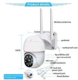 1080P Dual PTZ WiFi Smart Security Camera