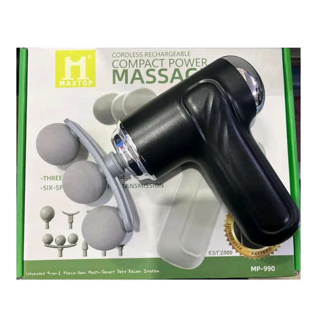 💆 MaxTop MP-999 Cordless Rechargeable Massage Gun