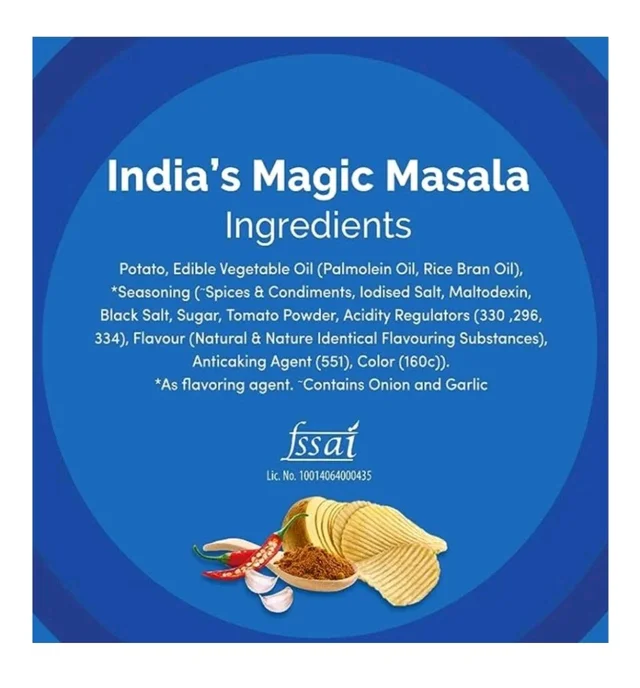 Frito-Lay. Lays India Magic Masala - 52.9 gm.