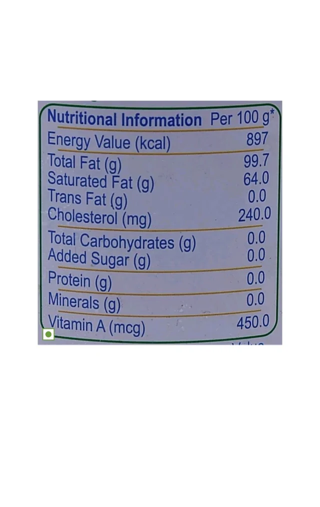 Milkfed. Verka Desi Ghee - 1 Ltr.