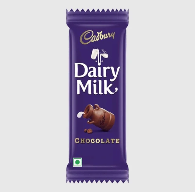 Cadbury. Dairy Milk Chocolate - 21 gm.