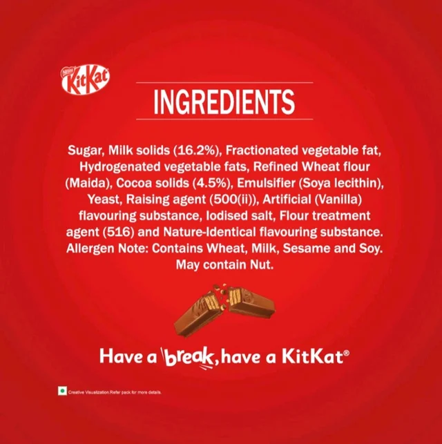 Nestle. Kit Kit Chocolate - 38.5 gm.