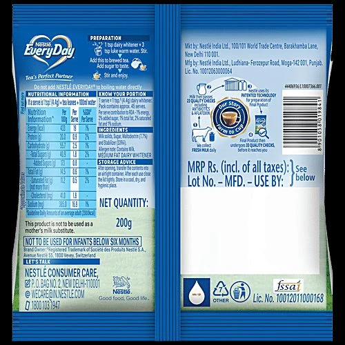 Nestle. Everyday Milk Powder - 200 gm.