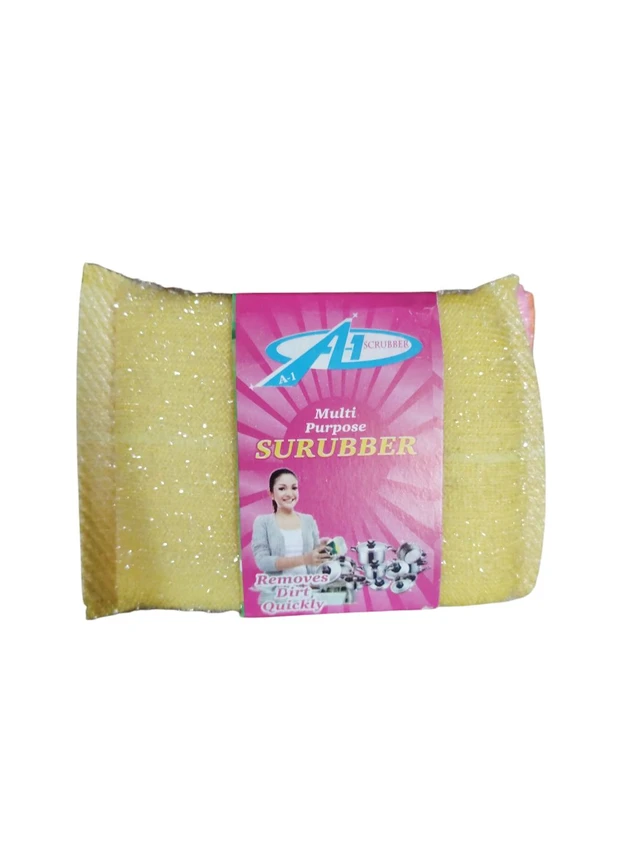 Scrubber Pad Sponge ( Pack Of 3 )