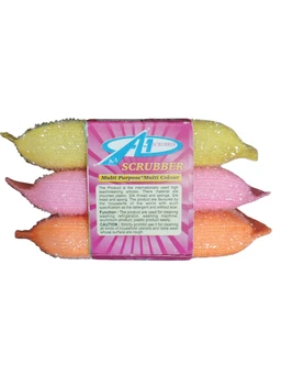 Scrubber Pad Sponge ( Pack Of 3 )