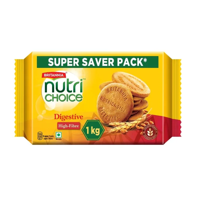 Britannia. Britannia Nutri Choice Digestive Biscuit - 960 gm.