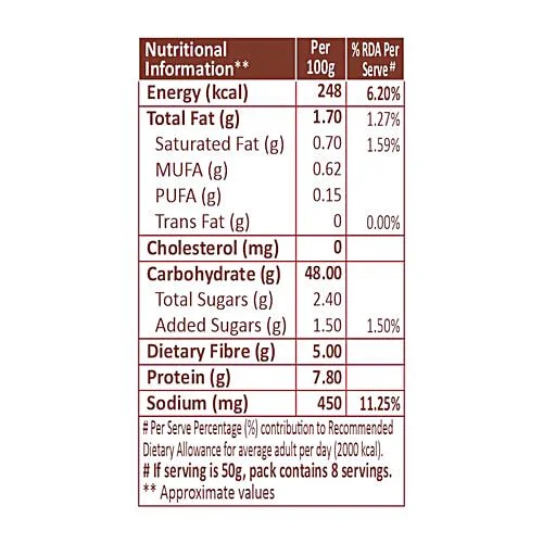 Bonn. Bonn Brown Bread - 400 gm.