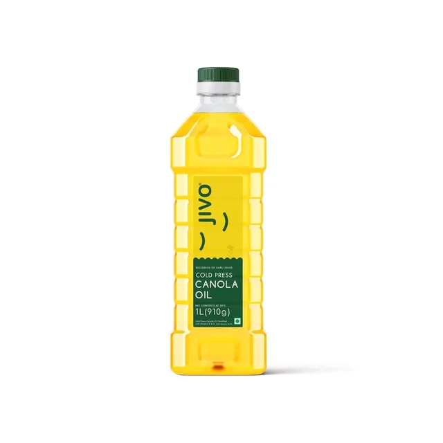 Jivo Wellness Pvt. Ltd. Jivo Cold Press Canola Oil - 1 Ltr.