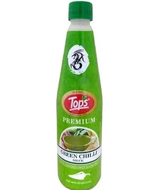 Tops. Tops Green Chilli Sauce - 650 gm.
