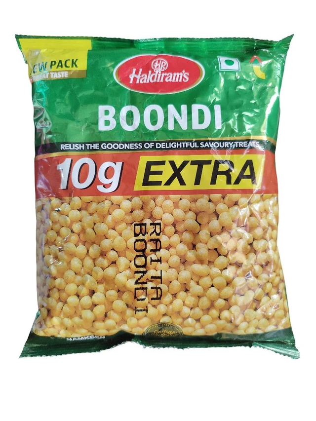 Haldiram's. Haldiram's Raita (Pudina) Boondi - 210 gm.