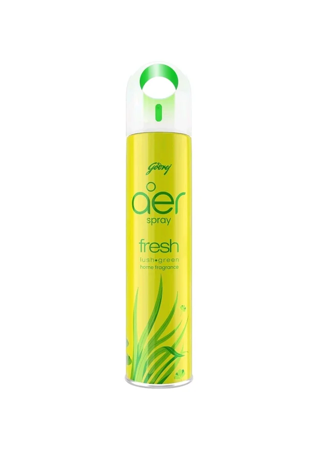 Godrej. Godrej Aer Spray Fresh Lush Green - 220 ml.