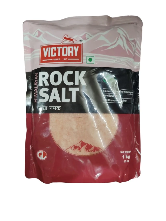 Victory. Rock (Sendha) Salt - 1 Kg.
