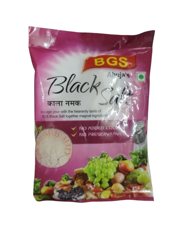 Ahuja Traders. Black Salt - 200 gm.