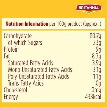 Britannia. Britannia Tostea Premium Bake Rusk - 250 gm.