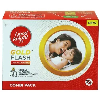 Godrej. Good Knight Gold Flash Machine With Refill - 1N + 45 ml.