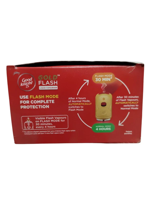 Godrej. Good Knight Gold Flash Machine With Refill - 1N + 45 ml.