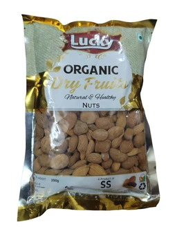Lucky. Organic (Pishori Choti Giri) Almond - 250 gm.