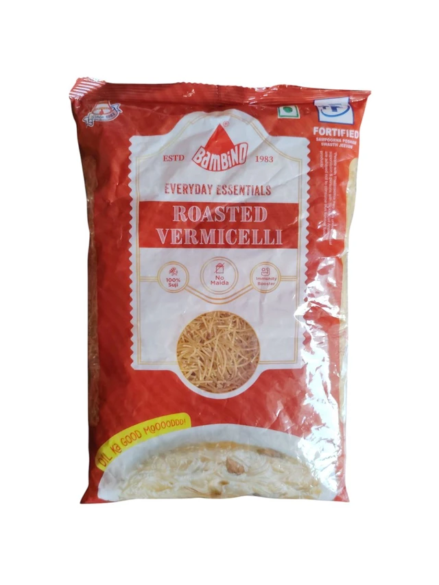Bambino. Bambino Roasted Vermicelli (seviyan) - 400 gm.