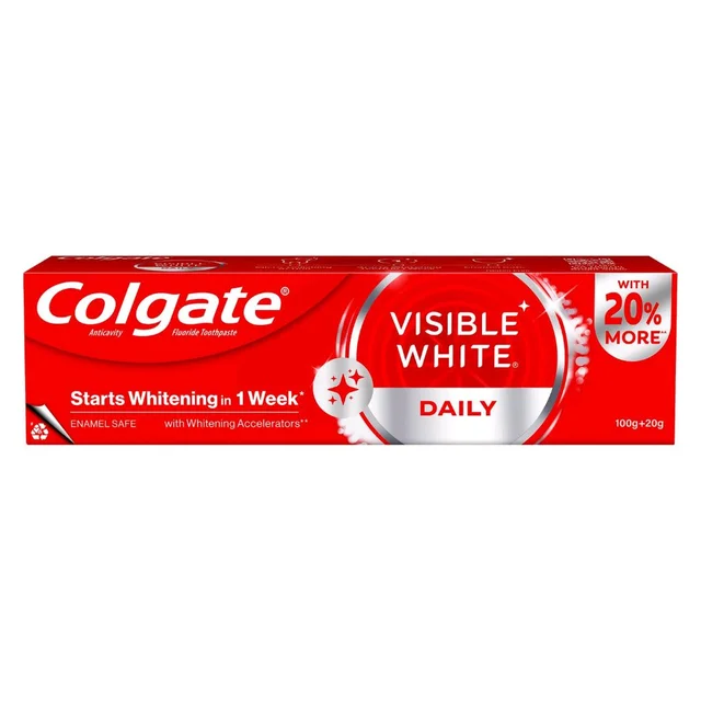 Colgate. Colgate Visible White - 120 gm.
