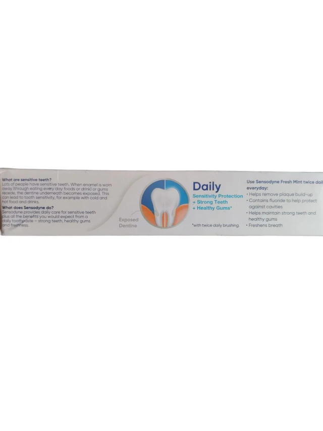 Sensodyne. Sensodyne Fresh Mint Toothpaste - 150 gm.