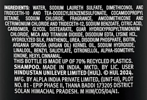Hindustan Unilever Limited. Tresemmé Smooth Shine + Shampoo - 180 ml. - 180 ml.
