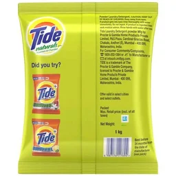 Procter & Gamble Home Products Pvt. Ltd. Tide Lemon & Chandan - 1 Kg.