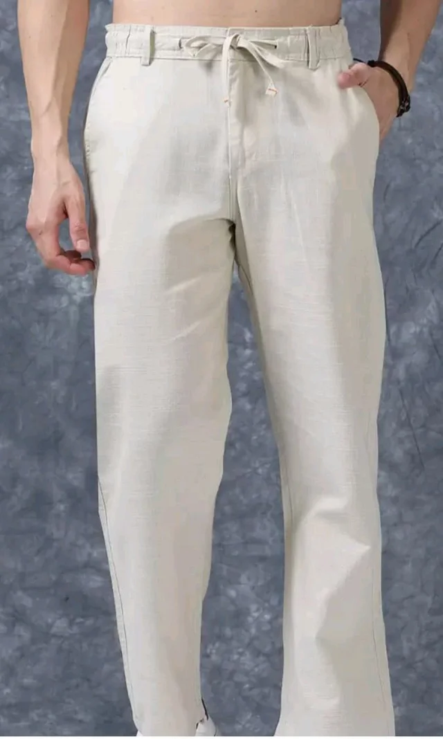 Roadster ter Lifestyle Co Linen premium quality
Relaxed-Fit Regular Trousers - linen, 28