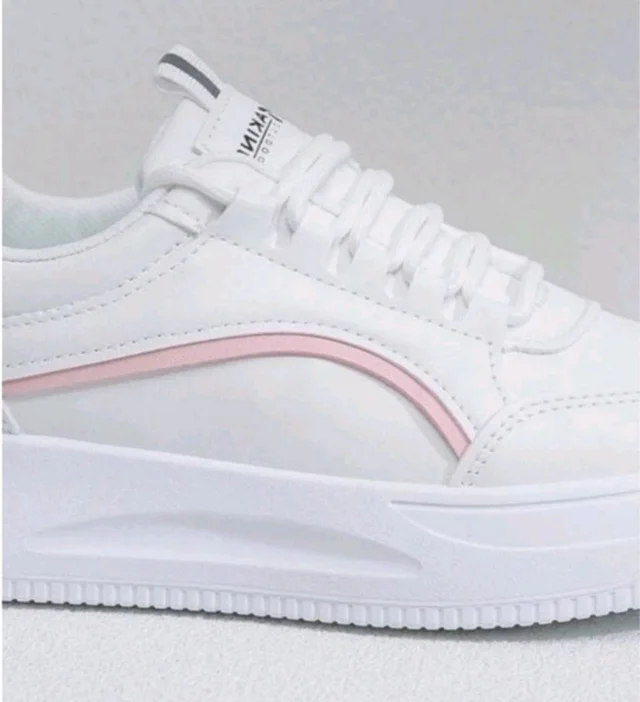 MEPITINO Lace Sneakers For Girls (White colour, women shoes) - IND-4