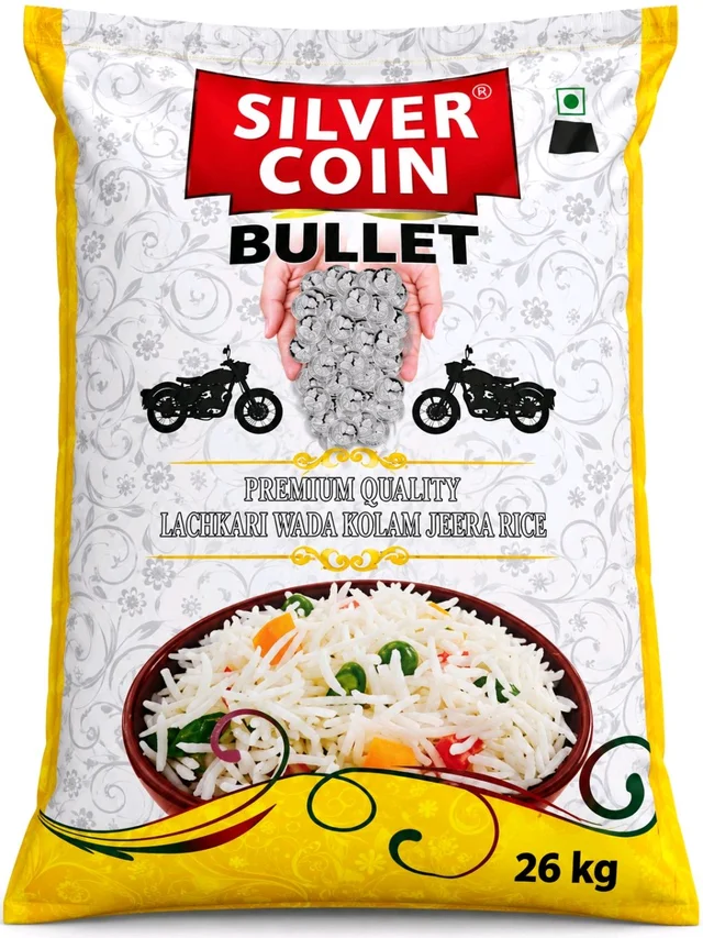 Silver Coin Kolam Raw - 26 KG