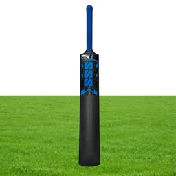 SVS Game Changer Full Size(35X4.5 inch) Heavy Duty Hard Fiber Cricket Bat PVC/Plastic Cricket Bat, Size 8 - Black -