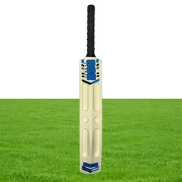 SVS Game Changer Scoop Full Size(35X4.5 inch) Heavy Duty Hard Fiber Cricket Bat PVC/Plastic Cricket Bat For - Sizse 8 - White -