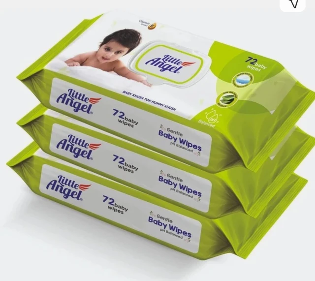 Little Angel baby wipes  72pc
