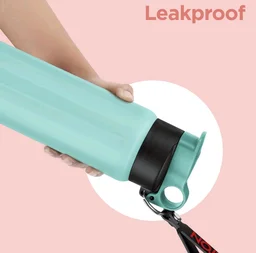 Milton MILTON Maverick 800 Stainless Steel Water Bottle, Leakproof Lid, Single Walled, ISI Certified ,For School, Office, Gym 780 ml - Green