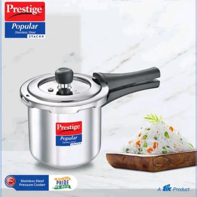 Prestige PRESTIGE POPULAR SVACHH STAINLESS STEEL PRESSURE COOKER 2.0 L