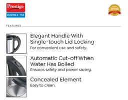 Prestige Electric Travel Kettle 0.5L V2