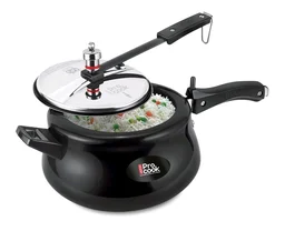 Milton Pro Cook Hard Anodized Royal Curve Inner Lid Pressure Cooker - 2ltr