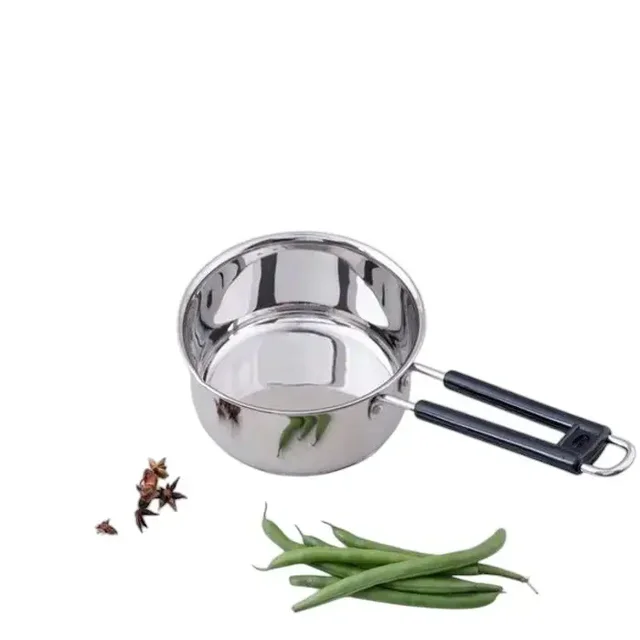 ANUPAM Anupam Stainless Steel Sandwich Bottom Sauce Pan Size 10