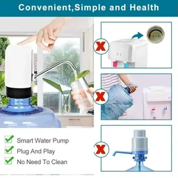 Automatic Wireless Water Can Dispenser Pump for 20 Litre Bottle Can - Base Variant