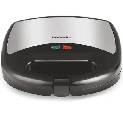 BOROSIL Neo Grill 2.0, 750 Watt, Bread Sandwich Maker, Makes 2 Sandwiches - Base Variant