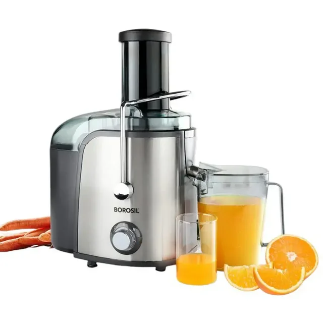 Borosil Primus Plus Juicer  800 W Stainless Steel Centrifugal Juicer