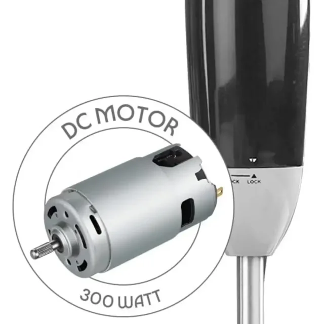 BOROSIL Smartblend Hand Blender with 800ml Beaker 300W Silent DC Motor - Base Variant