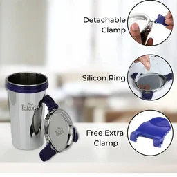 FALCON Flacon Stainless Steel Eco Nxt Tumbler with Steel Lid - 300ml