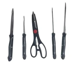 Lacuzini Knife Set With Wooden Stand