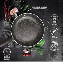 MILTON Milton Pro Cook Granito Fry Pan Without LidSize 20 Cm -
