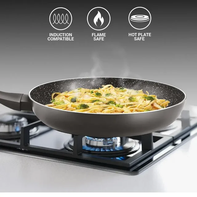 MILTON Milton Pro Cook Granito Fry Pan Without LidSize 20 Cm -