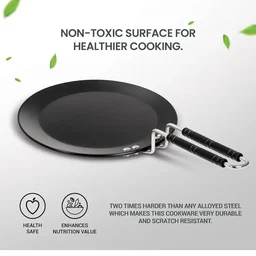 MILTON Milton Pro cook Granito Induction Hard Anodized Roti Tawa - 25cm