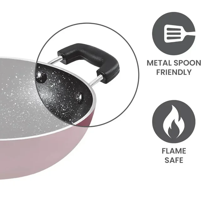 MILTON Pro cook Granito Kadhai Non Induction - 16cm