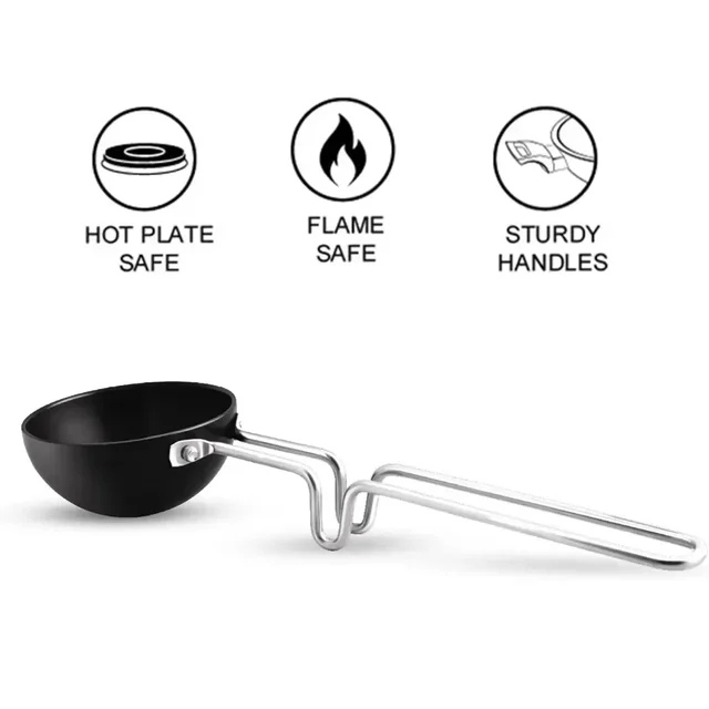MILTON Pro Cook Hard Anodized Tadka Pan - 10cm