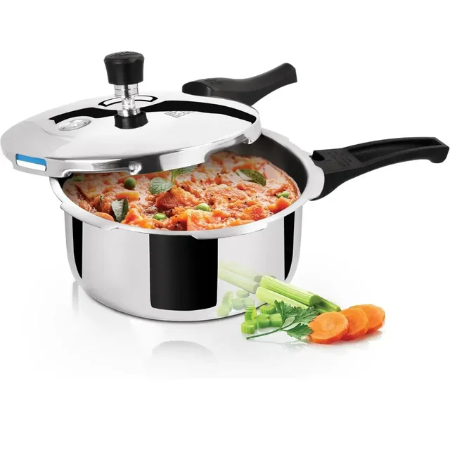Pro Cook Triply Stainless Steel Pressure Cooker Outer Lid  2 Ltr